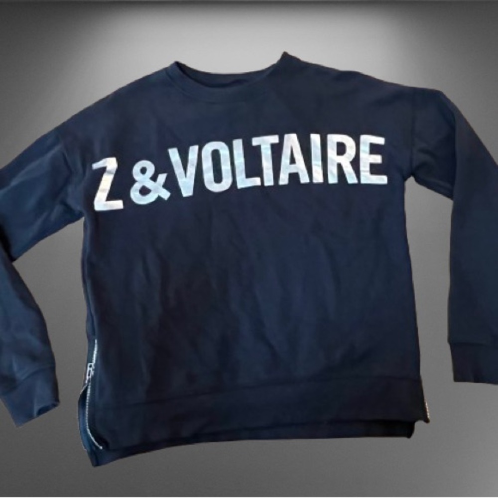 Zadig & Voltaire Black Crewneck Sweatshirt